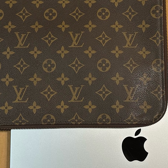 Louis Vuitton Monogram Vintage Laptop Document Case - EUC - Picture 4 of 16